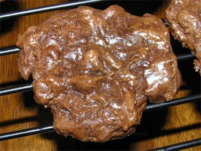 Chocolate Fudge Cookies