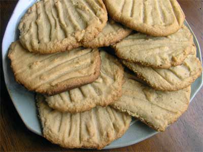 Gluten Free Peanut Butter Cookies