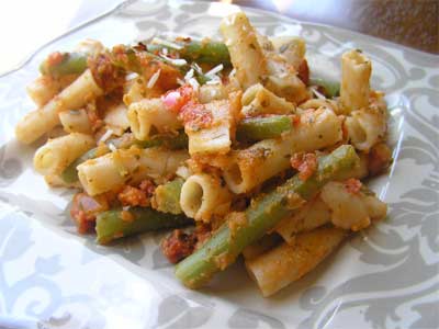 vegetable pesto penne Vegetable Pesto Penne
