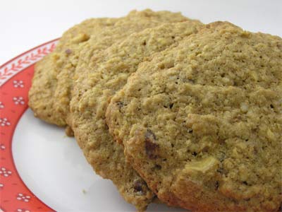 Apple Quinoa Cookies with Dates and Walnuts