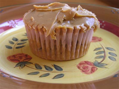 peanut butter banana muffins