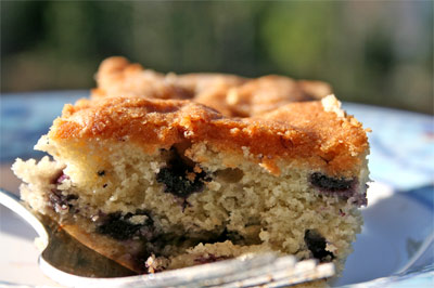 blueberrycake2 Blueberry Breakfast Cake